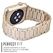 NO1seller Top Bands Compatible for Apple Watch, Premium Stainless Steel Bracelet Replacement Wristband for Apple Watch Series 4 3/2/1,Sport,Nike+,Edition