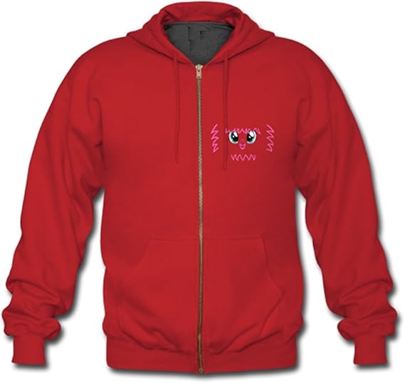 Puff sleeve zip up hoodie Clearance