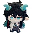 CALEMBOU Anime Plush Keychain, 4" Cute Chibi Plush Figure Key Chain Pendant for Backpack, Kafka Herta Plush for HSR Fans (Imbibitor Lunae)