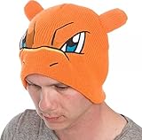 BIOWORLD Pokemon Charizard Big Face Fleece Cap Beanie with Ears