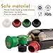 Whaline 8 Pack Christmas Wine Bottle Stoppers and Gift Box, Funny Silicone Reusable Caps Bottle Sealers with a Funny Saying for Wine Beer Bottles