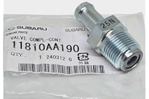 Subaru PCV Valve 2018-2023 Crosstrek 2.0 2017-2023 Impreza 11810AA190 Genuine Genuine OEM