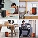 Portable Space Heater, Electric Mini Air Heater, PTC Ceramic Personal Fan Heater with Over-heat and Tip-over Protection for Home and Office