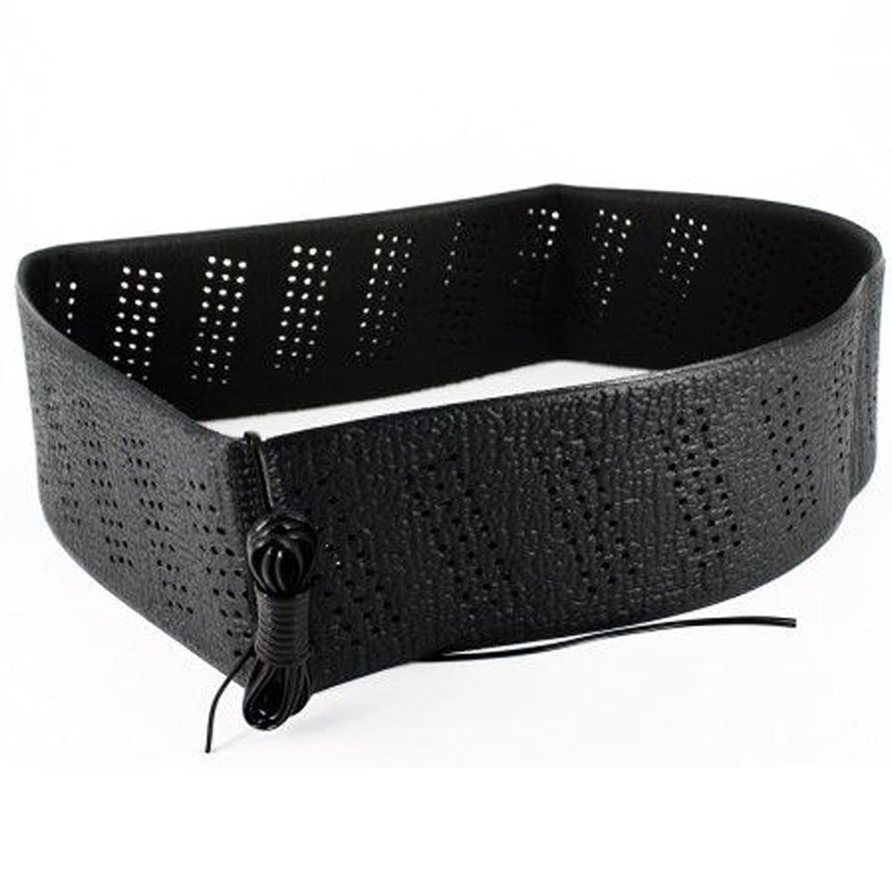 Photo 1 of Black Lace-On Steering Wheel Cover Grip Classic Stretch Accessory Auto Vehicle