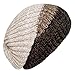 LETHMIK Unique Slouchy Beanie Unisex Mix Knit Skully Hat Ski Cap Beige