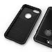 Caseology Vault Series Case for iPhone 6S - Thin Rugged Flexible for Apple iPhone 6S (2015) / iPhone 6 (2014) - Black