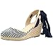 rismart Ladies Women's Wedges Summer Ankle Straps Espadrilles Sandals Shoes