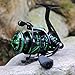Sougayilang Fishing reels Light Weight Saltwater Spinning Reel - 39.5 LB Carbon Fiber Drag,12+1 BB Ultra Smooth All Aluminum Inshore Reel