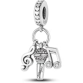 MULA 925 Sterling Silver Charms for Bracelets and Necklaces Beads Dangle Pendants Jewelry Charm for Women