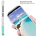 ULAK S8 Plus Case, Galaxy S8 Plus Case, Hybrid Case for Samsung Galaxy S8 Plus 2017 Release 2-Piece Dual Layer Style Hard Cover (Minimal Mint Stripes+Grey)