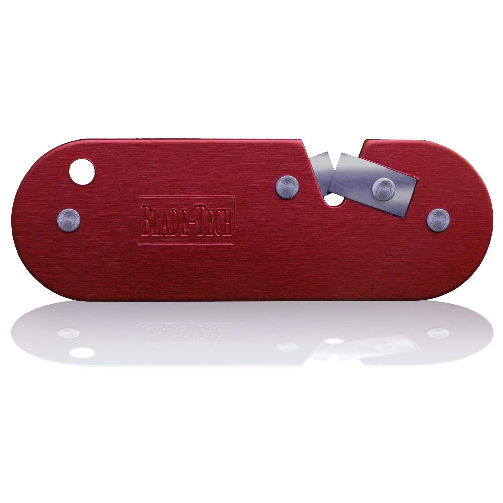 Blade Tech Classic Pocket Knife & Tool Sharpener Medic Pal in Red