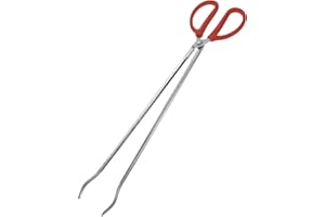 WATIIFUFU Multi-Function Clamps Tongs Anti-Slip Tool Clip Sea Crab Artifact Crab/Mud Tongs, Garbage Clips,Stainless Steel Ser