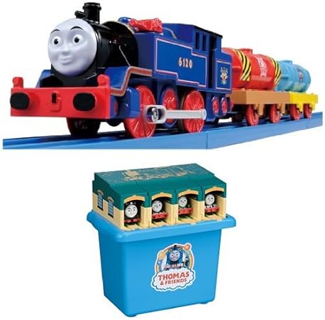 Amazon プラレール トーマス Ts 08 ベル たためる機関庫セット 車両 おもちゃ