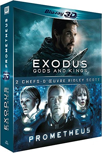 Exodus : Gods And Kings + Prometheus - Combo Blu-Ray3d + Blu-Ray2d