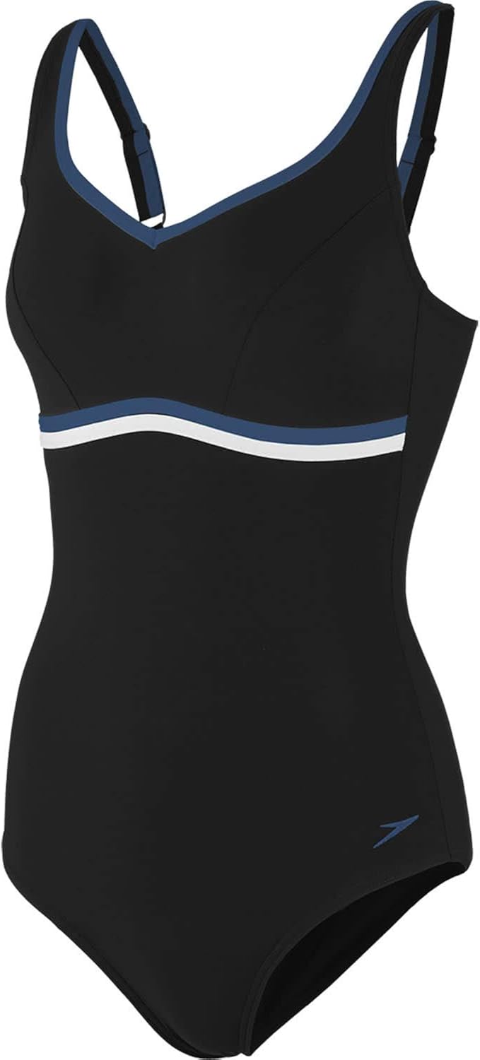 Speedo Women's Contourluxe 1 Piece Swimsuit Amazon.co.uk Sports