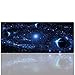 Cmhoo Gaming Mouse Pad Extended & Desk Mat Large Protector Stickers 35.4 x 15.7 (90x40 yinhe)