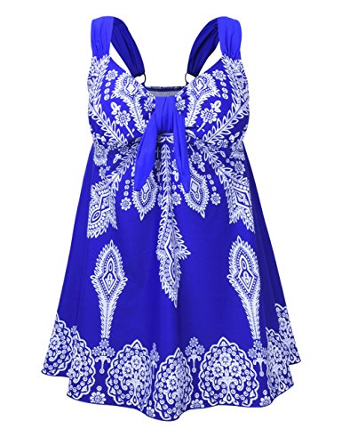 Firpearl Women's Retro Swimdress Plus Size Bathing suit Swimwear Tankini Top Firpearl Women's Retro Swimdress Plus Size Bathing suit Swimwear Tankini Top