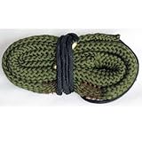 Teenitor 24002 Bore green snake kit cleaning for 9mm ,.380,.38,.357 caliber pistols & revolvers gun kit