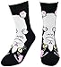 JJMax Women's Sweet Animal Cotton Blend Socks Set, Toe Tummy Kitties, One Size