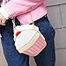 Cute Women Bag Ice-Cream Small Shoulder Bag PU Crossbody Shoulder Bag