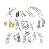Yumei Jewelry 20 types Metal Tube Assortment for Necklace Bracelet Jewelry Making