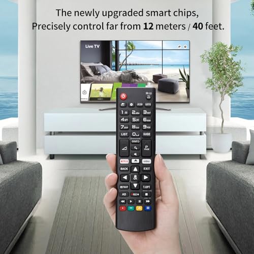 Universal for LG Smart TV Controller, Remote Control for All Original LG TV AKB75095308, with Batteries