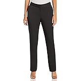 Rafaella Women's Curvy Fit Gabardine Slim Leg Pant