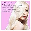Purple-Hair-Mask-for-Blonde-Platinum-and-Silver-Hair-BOLD-UNIQ-by-B-Uniq-Blue-Masque-to-Reduce-Brassiness-and-Condition-Dry-Damaged-Hair-Sulfate-Free-Toner-200-ml Bold Uniq Purple Hair Mask - 200ml Hair Toner Colour Treatment to Remove Yellow Tones, Reduce Brassiness and Condition…