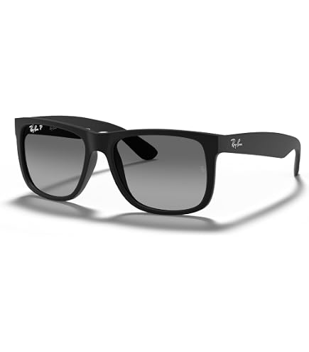 Amazon.com: Ray-Ban RB4181 601/87 57MM Black/Dark Grey Square