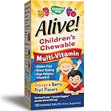 Nature's Way Alive Children's Multi-Vitamin Chewableable Tablets, 120 Count