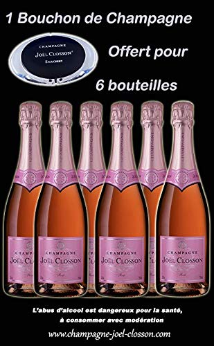 Champagne Joël CLOSSON® - ROSÉ - Box mit 6 Flaschen à 75 cl – Bild 3