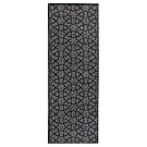 Ottomanson Authentic Collection Contemporary Geometric Trellis Design Kitchen Runner Rug, 20" X 59", Grey