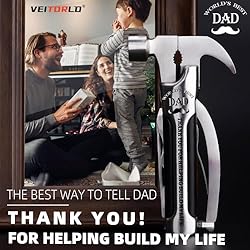 VEITORLD All in One Survival Tools Hammer Multitool