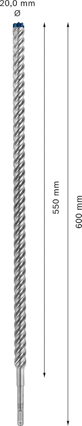 Bosch EXPERT SDS plus-7X Hammer Drill Bit 20 mm Carbide 550 mm view 3