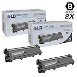 LD Compatible Brother TN660 Set of 2 HY Black Toner Cartridges for DCP-L2520DW, DCP-L2540DW, HL-L2300D, HL-L2305W, HL-L2320D, HL-L2340DW, HL-L2360DW & MFC-L2680W, MFC-L2685DW, MFC-L2740DW
