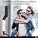 Squaresilk electric beard straightener comb for men-tame your frizzy beard with USA designed heated brush for men- smooth and styling quick mens hair with straightening comb dual volatage(110V-240V).