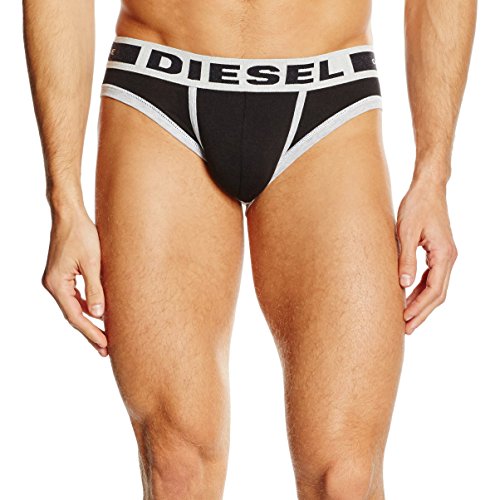 Diesel men s jack fresh and bright cotton modal brief,black,mediu…