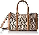 Fossil Kendall Satchel Handbag, Natural Green