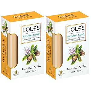 Two Shea butter soaps