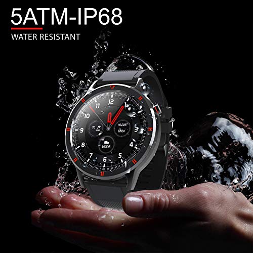 AQFIT W15 Fitness Smartwatch Activity Tracker| Waterproof | 4.2 Bluetooth | Metal Case | Full Touch Screen Display | for