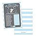 Hadley Designs Hilarious Baby Shower Games for Boys – 25 the Price is Right Baby Shower Game Cards for 25 Guests, USA-Made (Blue Elephant)