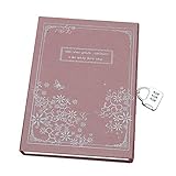 Cobee® CB-32413 High Quality New Classic Vintage Retro Secret Diary Blank Pages Journal Notebook Sketchbook Note Book with Combination Lock Password Gift