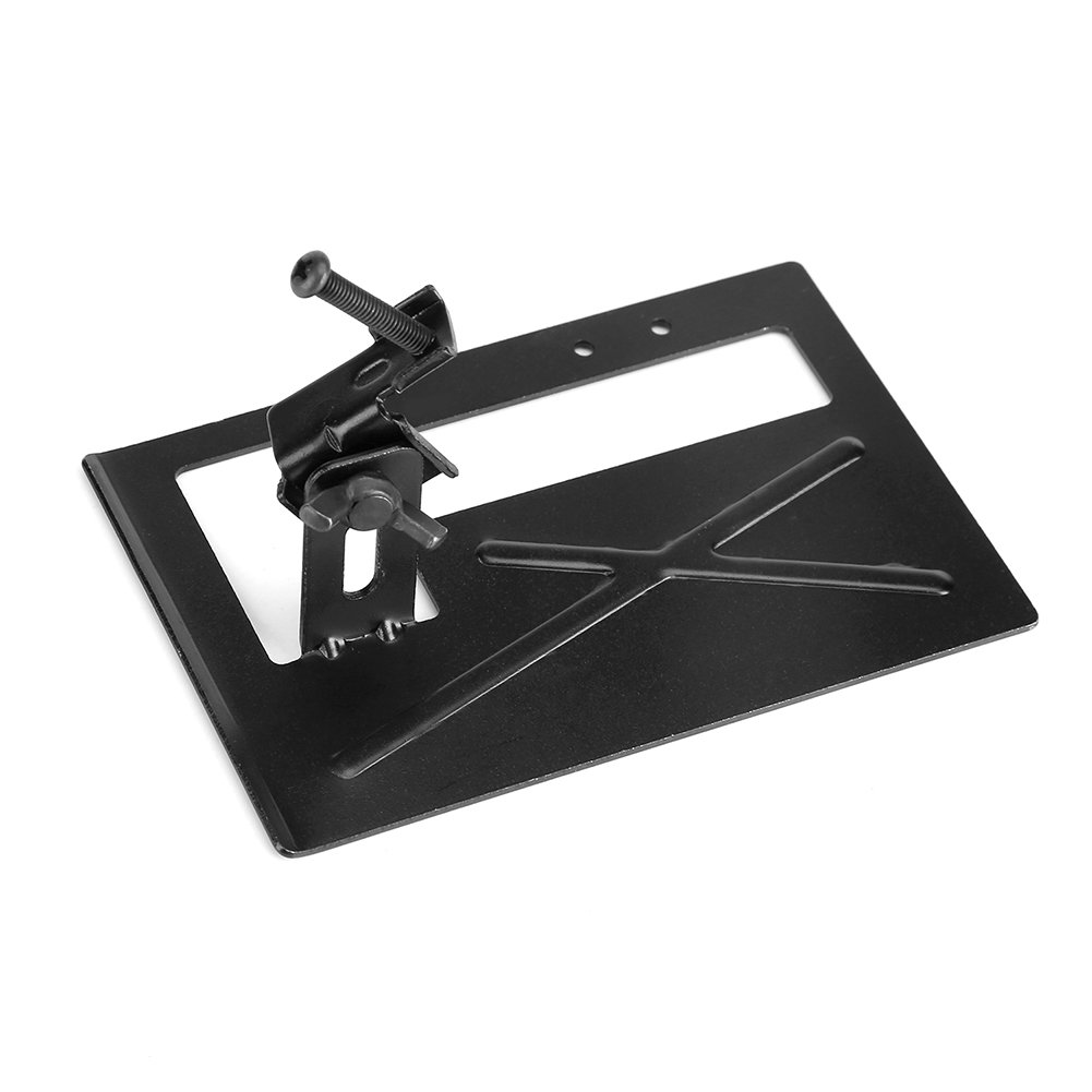 Adjustable Angle Grinder Stand Bracket Thickened Steel Support Base 20mm to 30mm Safety Guard Protective Cover Conversion Tool for Metal Grinding