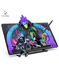 XP-PEN Artist22 Pro - Pantalla para lápiz de dibujo (21,5 pulgadas, 1920 x 1080), monitor de dibujo digital FHD con soporte ajustable y puntero PN02S (8192 sensibilidad de presión)