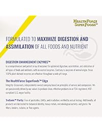 Healthforce Digestión Mejora enzimas, vegancaps, 120-count, 650786000017, 120, 1, 1