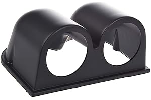 ETOPARS Black 2" 52mm Universal Dual Hole Dash Dashboard Car Gauge Pod Mount Holder ABS