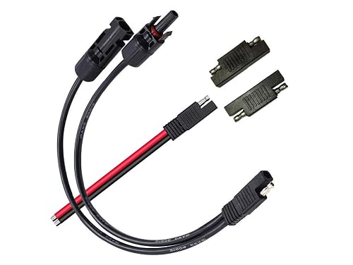 Solar Panel Connectors 10AWG Compatible with MC-4 Solar Connecter to ...