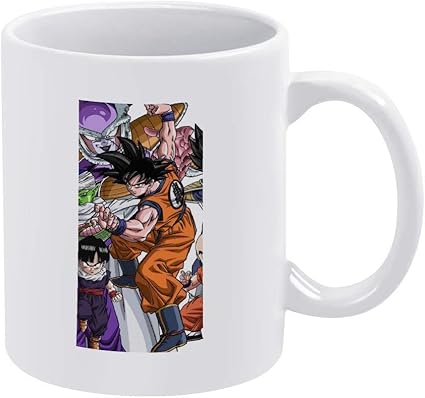 Amazon Co Jp ドラゴンボールマグカップ コーヒーカップ コップ プリント 個性 使いやすい 容量0 33lタイプ おしゃれ 耐熱 繰り返し使用可能 仕事用 贈り物 ギフト食器 グッズ 通販 ホーム キッチン