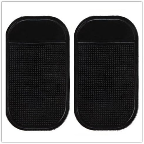 Anti-slip Car Dash Sticky Pads- Car Dashboard Sticky Pad - Silica Gel Magic Sticky Pad Holder(5.5 x 3.15 inch) For Car Mobile Phone Car Accessories （2Pack）