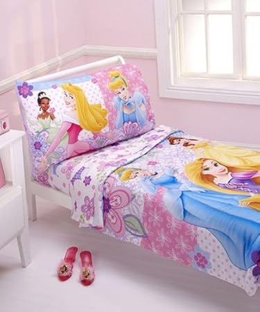 Amazon Com Princesas Disney Deseos Y Suenos 4 Piezas Bebe Juego De Cama Cenicienta Aurora Rapunzel Belle Y Tiana Tamano Infantil Recien Nacido Nino Nino Childern Infantil Bebe Baby